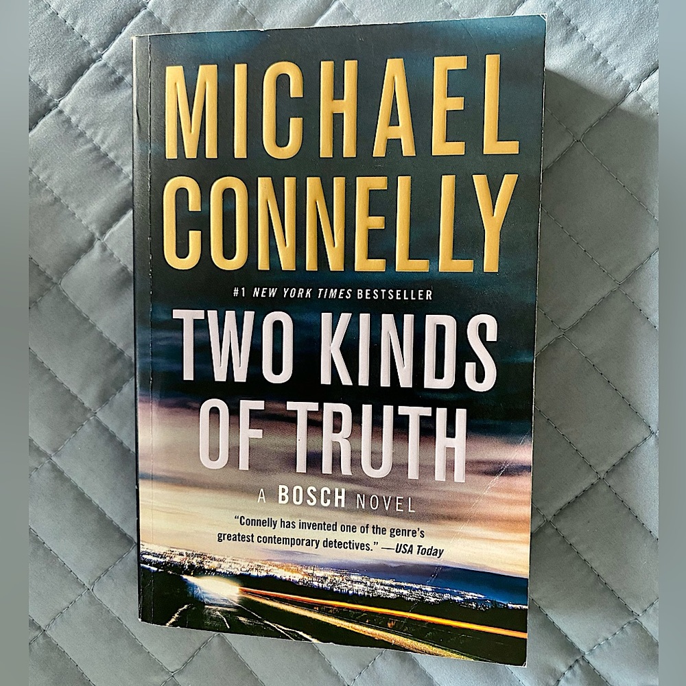 Book: Michael Connelly paperback “Two Kinds of Truth”